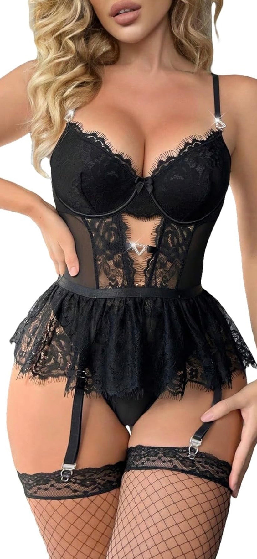 Ensemble "Nuit Impériale" – L’Élégance du Noir Absolu