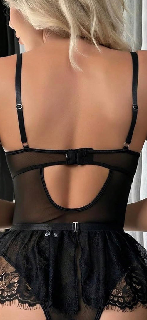 Ensemble "Nuit Impériale" – L’Élégance du Noir Absolu