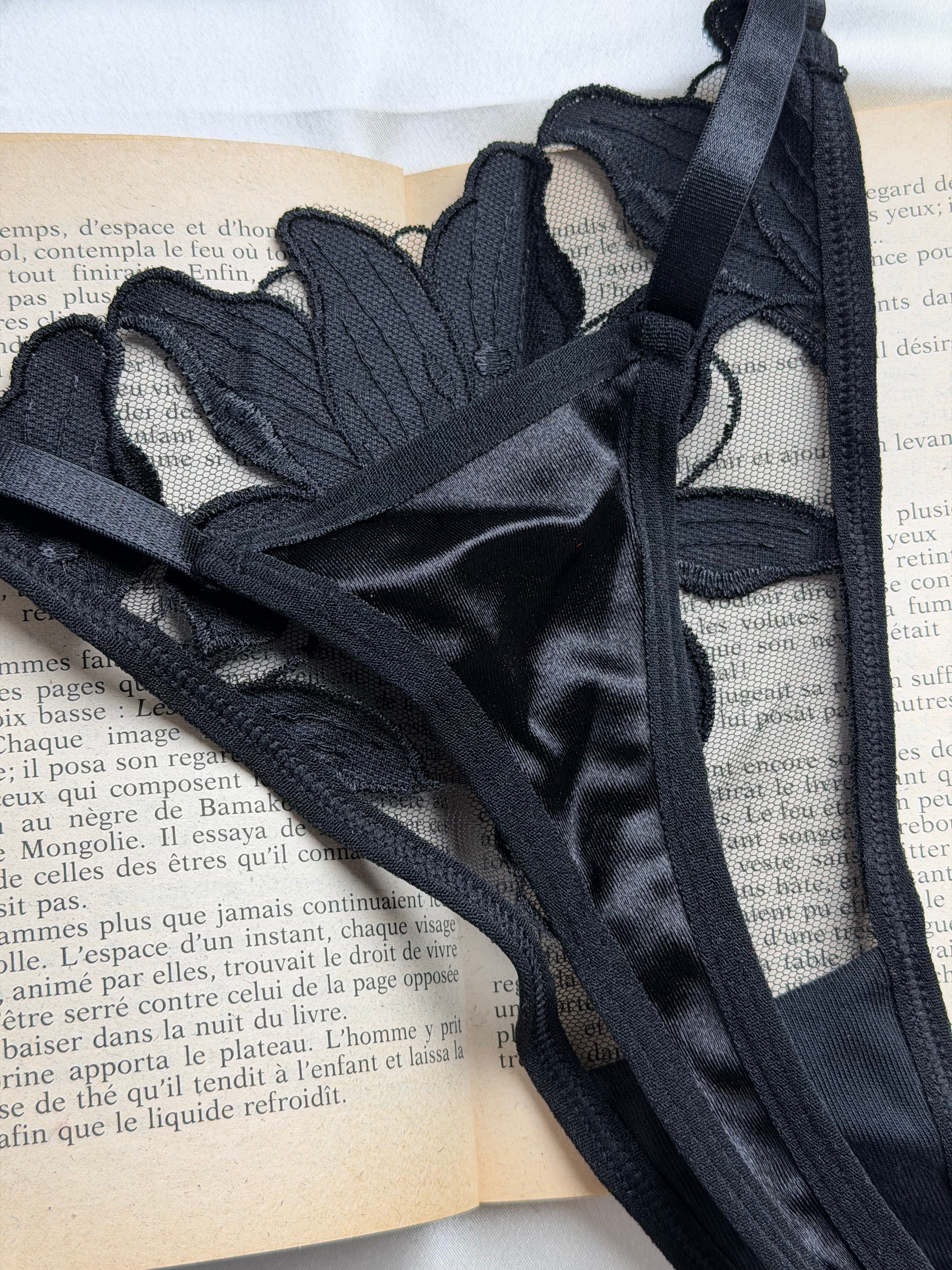 Ensemble de lingerie fine noir